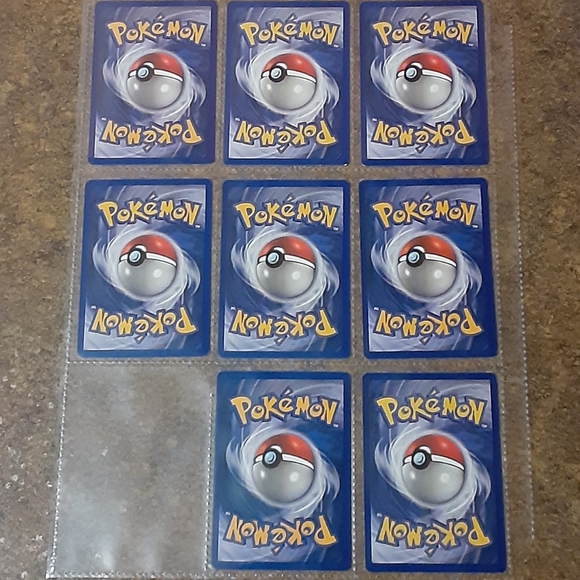 Vintage Pokemon Collector's Cards (Lot of 8) - VGC